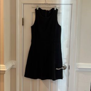 Black j crew dress